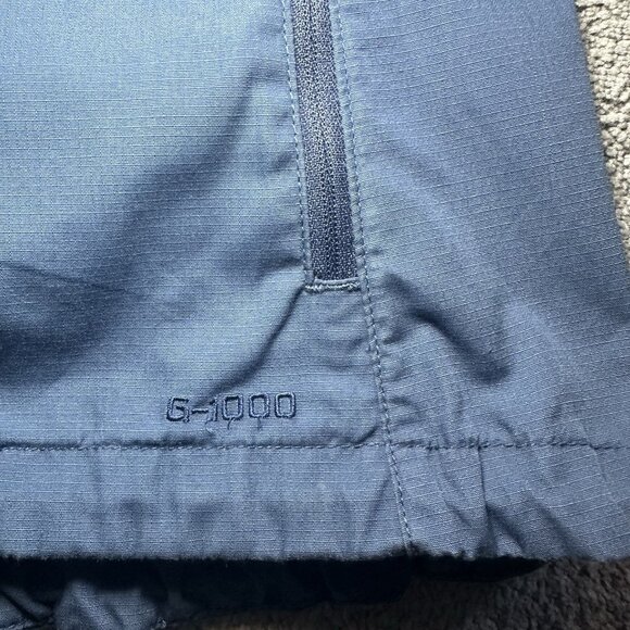 Fjallraven Stina Jacket Womens XS Blue G-1000 Hiking Lightweight Rain - Picture 4 of 15